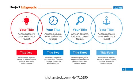 Process Thin Line Diagram Slide Template