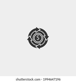 Process vector icon for web and design