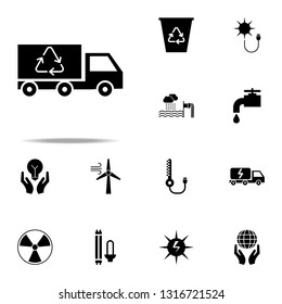 Processing of energy Processing of energy icon. Energy icons universal set for web and mobile