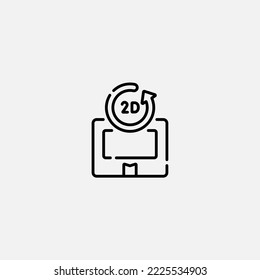 Processing icon sign vector,Symbol, logo illustration for web and mobile