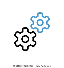 Processing Icon vector stock illustration