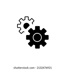 processing icons  symbol vector elements for infographic web