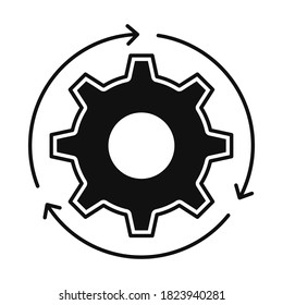 
Processing settings  Vector Icon which can easily modify or edit
