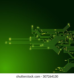 processor and circuit electric, digital concept