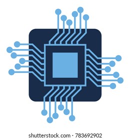 processor circuit isolated icon