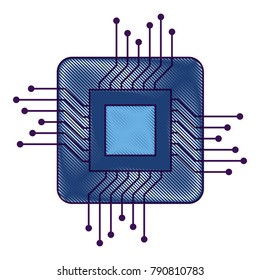 processor circuit isolated icon