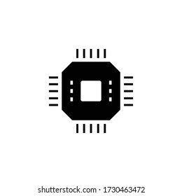 Processor concept vector illustration icon