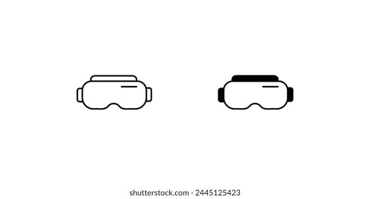 processor icon with white background vector stock illustration