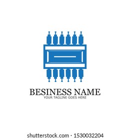  processor line vector icon for websites and mobile flat design ,mini CPU icon flat style,mobile CPU vector,phone CPU illustration,basic CPU icon-vector