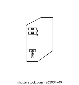 processor vector icon