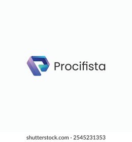 Proci fista Gradient Colorful Logo