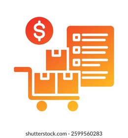 Procurement Icon Element For Design