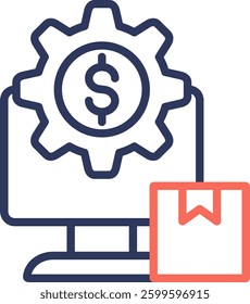Procurement Icon Element For Design And Vector