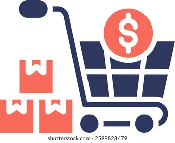 Procurement Icon Element For Design And Vector