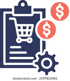 Procurement Icon Element For Design And Vector