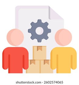 Procurement Icon Element For Design And Vector