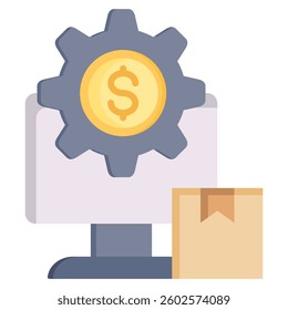 Procurement Icon Element For Design And Vector