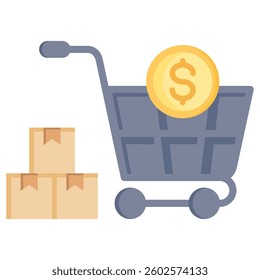 Procurement Icon Element For Design And Vector