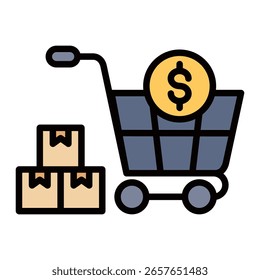 Elemento De Ícone De Aquisição Para Design E Vetor