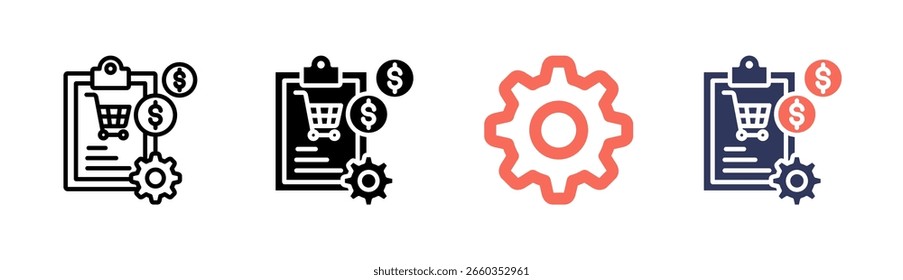 Elemento De Ícone De Aquisição Para Design E Vetor