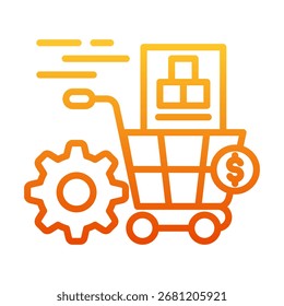 Elemento De Ícone De Aquisição Para Design E Vetor