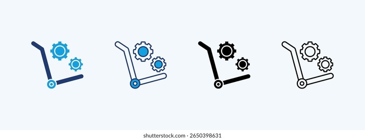 Ícone de Aquisição Definir Coleção de Vários Estilos