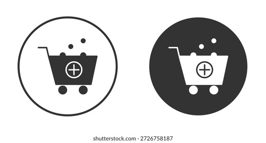 Símbolos simples del Clipart de la silueta del icono de la adquisición