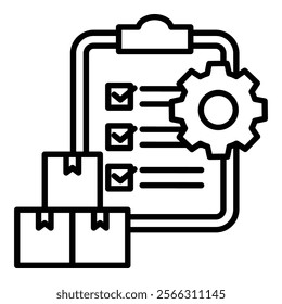 Procurement Management Icon Element For Design