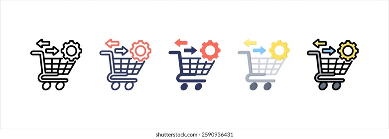 Procurement Multi Style Icon Set