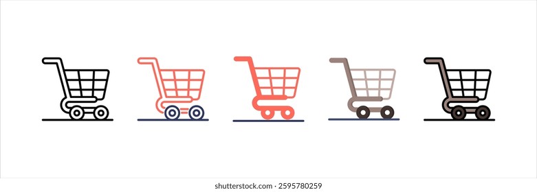 Procurement Multi Style Icon Set