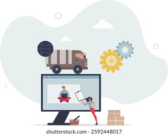 Procurement occupation for supply and demand planning.Work with inventory, suppliers and distribution monitoring.flat character life .