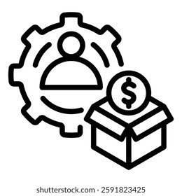 Procurement production Icon Element For Design
