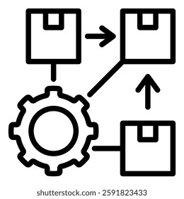  Procurement production Icon Element For Design