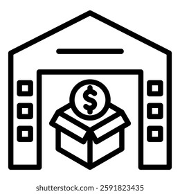  Procurement production Icon Element For Design