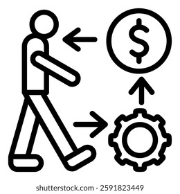  Procurement production Icon Element For Design