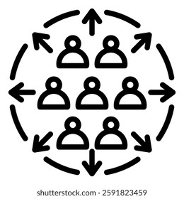  Procurement production Icon Element For Design