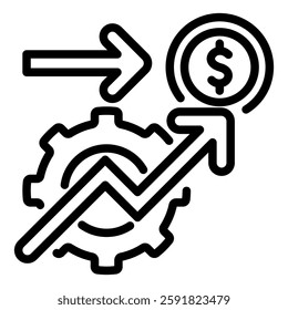  Procurement production Icon Element For Design