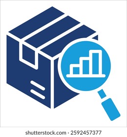 Product Analytics Icon Element For Design