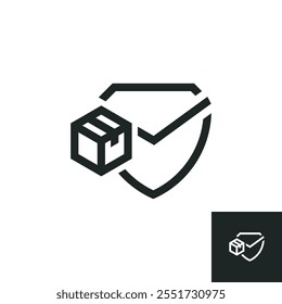 Icono de garantía de autenticidad de Producto aislado sobre fondo blanco. Las Ilustraciones vectoriales se hacen con software basado en Vector, no con resultados generados por IA.