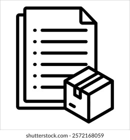 Product Backlog Icon Element For Design