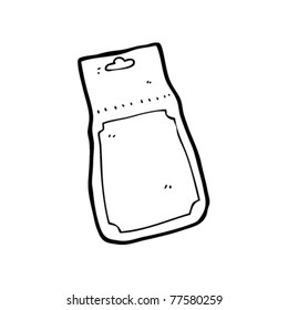 caricatura de bolsa de producto