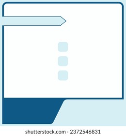 Plantilla de banner de producto con formato editable. Ilustración vectorial.