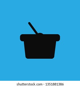 product basket icon vector