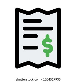 Product bill receipt