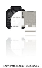 product boxes; wine box template; dark and grey box