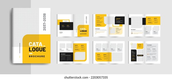 Product Catalog or Catalogue Design modern a4 product catalog design template