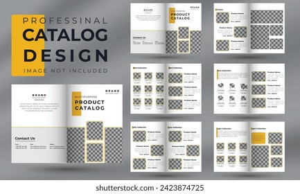 Product Catalog or Catalogue, Modern a4 product catalog design template design , Vector