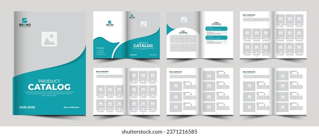 Product catalog or catalogue template design