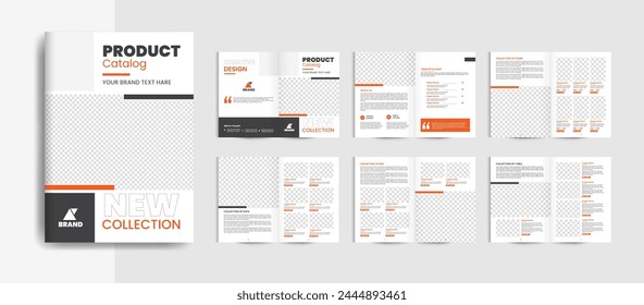  Product catalog or catalogue template design