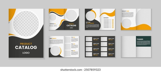 Product catalog design or 12 pages catalogue template design